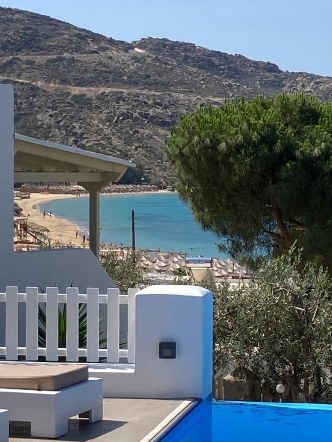Galaxy Hotel Mylopotas Bagian luar foto