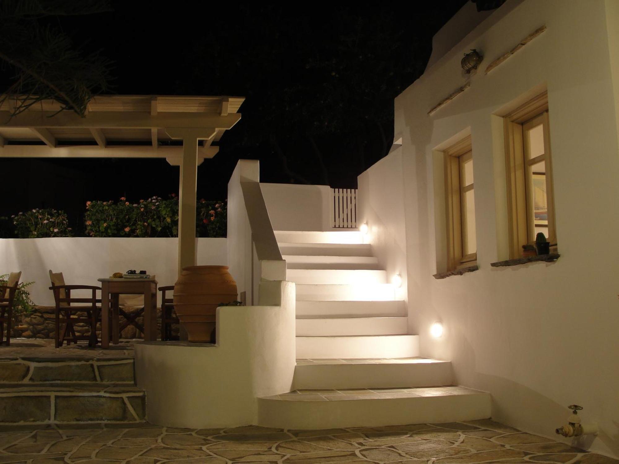 Galaxy Hotel Mylopotas Bagian luar foto