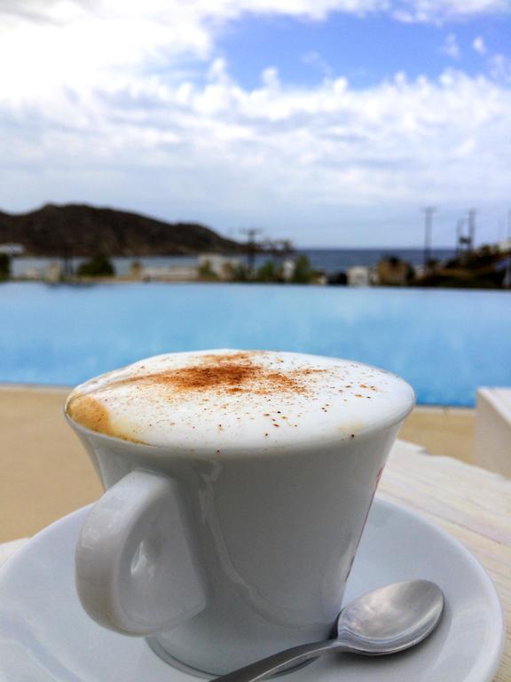 Galaxy Hotel Mylopotas Bagian luar foto