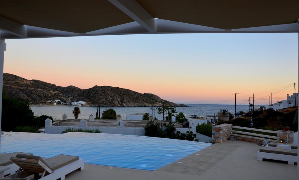 Galaxy Hotel Mylopotas Bagian luar foto