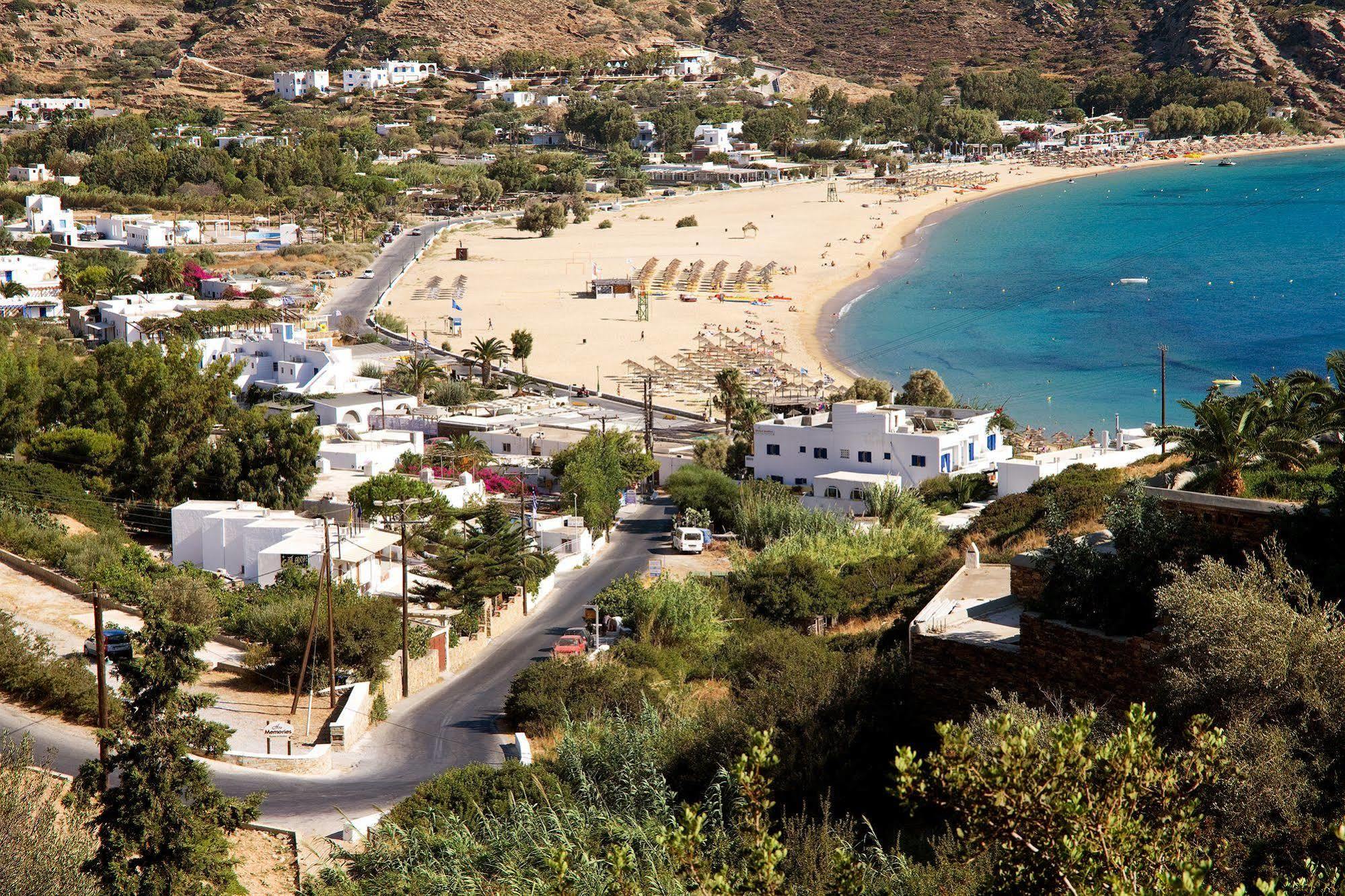 Galaxy Hotel Mylopotas Bagian luar foto